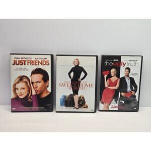 3 Movie DVD Rom-Com Bundle | Just Friends | Sweet Home Alabama | The Ugly Truth